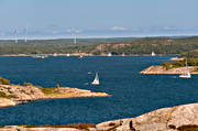 archipelago, boats, Bohusln, communications, islands, kobbar, landscapes, nature, sailing-boat, sea, seasons, summer, vatten, vindsnurror, water