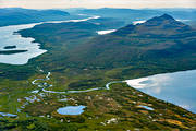 aerial photo, aerial photo, aerial photos, aerial photos, drone aerial, drnarbild, drnarfoto, Harrejavri, Kaitumjaure, landscapes, Lapland, naturreservat, Sirccamvarri, Sjaunja, summer