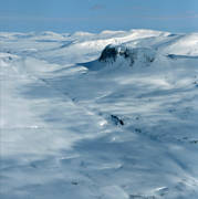 aerial photo, aerial photo, aerial photos, aerial photos, drone aerial, drnarfoto, Jamtland, landscapes, mountain, Skackerfjallen, winter, winter landscape
