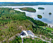 aerial photo, aerial photo, aerial photos, aerial photos, anlggnignar, bergutrymme, drone aerial, drnarbild, drnarfoto, Gallo, Grenholmsholmen, Grimnsfjrden, Jamtland, landscapes, Revsundssjn, ski resort, ski resort, ski slopes, skidtunnel, Storn, summer