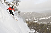 down-hill running, Funasdalen, Funasdalsberget, kalle karlgren, off pist, offpist, playtime, skier, skies, skiing, snow-spray, sport, winter