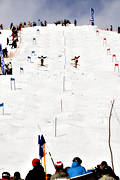 audience, competition, down-hill running, hump, humps, mogul, parallel, playtime, skier, skies, skiing, skiing contest, sport, tvlingsbana, winter