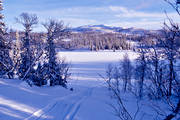 Jamtland, Jorm, Jormliklumpen, landscapes, skoterleld, snowmobile trails, snowmobile trails, winter