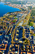 aerial photo, aerial photo, aerial photos, aerial photos, autumn, drone aerial, drnarfoto, i5, Jamtland, Ostersund, Stadsdel Norr, stder