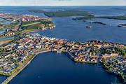 aerial photo, aerial photo, aerial photos, aerial photos, drone aerial, drnarfoto, Lulea, Norra fjrden, Norra hamnen, North Bothnia, Stadsviken, stder, summer