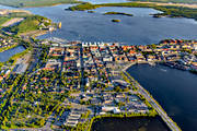 aerial photo, aerial photo, aerial photos, aerial photos, drone aerial, drnarfoto, Lulea, Norra hamnen, North Bothnia, Stadsviken, stder, summer