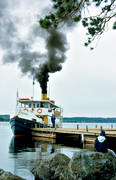 Anders island, Anderson, boat, boat harbour, boats, bridge, communications, Great Lake, harbour, Jamtland, port, shipping, steamer, steamship, steamship, steamship, thome, Thomee, tourism, water