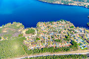 aerial photo, aerial photo, aerial photos, aerial photos, Dalarna, drone aerial, drnarfoto, Falun, spring, Stennset, stder, Varpan