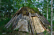 ancient monument, ancient monuments, antiquity, backedal, buildings, culture, dwelling, engineering projects, Herjedalen, hut, stone age, stone age hut