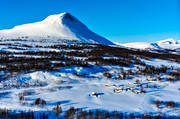 aerial photo, aerial photo, aerial photos, aerial photos, cabins, drone aerial, drnarfoto, Herjedalen, landscapes, Lill-Mittklppen, Mittaklappen, mountain pictures, mountain top, Stor-Mittklppen, Storklppvallen, summer farm pasture, winter