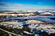 aerial photo, aerial photo, aerial photos, aerial photos, drone aerial, drnarbild, drnarfoto, Frsrun, installations, Jamtland, landscapes, mountains, Storrun, vindkraftpark, vindsnurror, wind power, wind power plants, winter