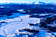 aerial photo, aerial photo, aerial photos, aerial photos, drone aerial, drnarfoto, Great Lake, Helags, Herjedalen, landscapes, Ljungan, Ljungdalen, mountain pictures, Storsj, Tandn, winter