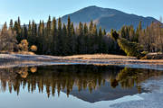 alpine, alpine landscape, ambience pictures, atmosphere, autumn, autumn colours, autumn morning, birch, birch leaf, court, Enafors, Enaforsholm, Enan, Jamtland, landscapes, mountain, mountain mere, mountain peaks, mountain top, mountains, nature, reflection, season, seasons, Snasa Mountains, Snasen, Storsnasen, stmmning, tarn, vatten, woodland