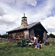 cabins, cottage, Jamtland, mountain farm, summer cottage, summer farm pasture