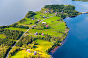 aerial photo, aerial photo, aerial photos, aerial photos, cabins, drone aerial, drnarfoto, farms, Insjn, landscapes, Lapland, Njooktenjuana, samhllen, summer, Svanns, Vilhelmina, Volgsjn