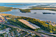 aerial photo, aerial photo, aerial photos, aerial photos, drone aerial, drnarfoto, Lulea, North Bothnia, stder, summer, Svartn, Svartsundet