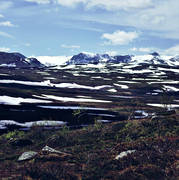 Jamtland, landscapes, mountain, spring, Storulvan, sylarna, Sylarnamassiven