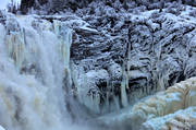 attraction, attractions, fall, frozen, Indal river, Jamtland, landscapes, nature, tannforsen, water fall, western jamtland