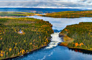 aerial photo, aerial photo, aerial photos, aerial photos, are river, attraction, attractions, drone aerial, drnarfoto, fall, Indal river, Jamtland, landscapes, stream, tannforsen, tourism, tourist goal, Tnnsjn, vatten, water fall