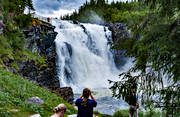 are river, attraction, attractions, fall, Indal river, Jamtland, landscapes, stream, tannforsen, tourism, tourist goal, vatten, water fall