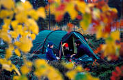 alpine hiking, autumn, autumn colours, camping, father and child, outdoor life, summer, tent, tenting, wild-life, äventyr