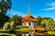 attraction, attractions, buildings, Chulalongkorn, Chulalongkorns, installations, Jamtland, jmtlandsbilder, Kung Chulalongkorn, pavilion, pavilion, summer, temple, thai, Thaipaviljongen, Utanede