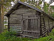barn, buildings, door, hay barn, hembygdsmuseum, house, Lapland, native house, native farm, old, timber barn, timber building, timbered