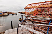 Bohusln, communications, fishing, net, port, sea, seasons, Stngehuvud, summer, tinor, vatten, work