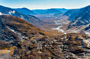 aerial photo, aerial photo, aerial photos, aerial photos, autumn, drone aerial, drnarfoto, fjllbilder, fjllpass, Kungsleden, landscapes, Lapland, swedish mountains, Tjktjapasset, Tjktjavagge