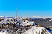 aerial photo, aerial photo, aerial photos, aerial photos, drone aerial, drnarfoto, Funasdalen, Funasdalsberget, Herjedalen, landscapes, mast, radio mast, samhllen, top cottage, winter