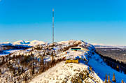 aerial photo, aerial photo, aerial photos, aerial photos, drone aerial, drnarfoto, fjllbilder, Funasdalen, Funasdalsberget, Helags, Herjedalen, landscapes, mast, radio mast, samhllen, swedish mountains, top cottage, winter