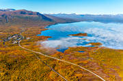 Abisko, aerial photo, aerial photo, aerial photos, aerial photos, autumn, drone aerial, drönarfoto, landscapes, Lapland, swedish mountains, torne trask
