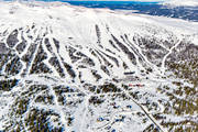 aerial photo, aerial photo, aerial photos, aerial photos, drone aerial, drnarfoto, installations, Jamtland, journeys down, landscapes, ski resort, ski resort, ski slopes, Trillevallen, winter