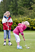 children, golf, golf player, golfare, green, green, mjlkerd, practise, putt, putting, sport, summer, various, youngsters
