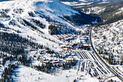 aerial photo, aerial photo, aerial photos, aerial photos, drone aerial, drnarfoto, Herjedalen, Hovde, installations, ski resort, ski resort, ski slopes, Vemdalsskalet, winter