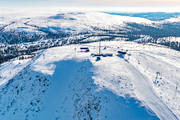 aerial photo, aerial photo, aerial photos, aerial photos, drone aerial, drnarfoto, Herjedalen, Hovde, installations, ski resort, ski resort, ski slopes, Vemdalsskalet, winter