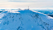 aerial photo, aerial photo, aerial photos, aerial photos, drone aerial, drönarfoto, Herjedalen, Hovde, installations, ski resort, ski resort, ski slopes, Vemdalsskalet, winter