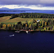 aerial photo, aerial photo, aerial photos, aerial photos, buildings, drone aerial, drnarfoto, Great Lake, Jamtland, Verkon, Verk slott
