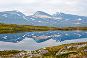 landscapes, Lapland, mountain, mountain lake, mountains, Padjelanta, reflection, reflects, Sarek, summer, Tjgnristjkk, Vassjapakte, Vassjatjkk