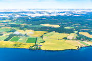 aerial photo, aerial photo, aerial photos, aerial photos, beach, cultivated land, drone aerial, drnarfoto, Fgels, landscapes, Sjbons, summer, vattern, Vstergtland, Vtterns