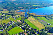 aerial photo, aerial photo, aerial photos, aerial photos, autumn, drone aerial, drönarfoto, farms, landscapes, West Bothnia