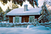 cabins, christmas, christmas ambience, christmas card, christmas pictures image, Jamtland, summer cottage, summer cottage, winter, winter view
