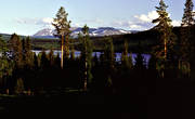 Jamtland, lake, landscapes, mountain, Oviksfjallen, summer, Undersaker, woodland